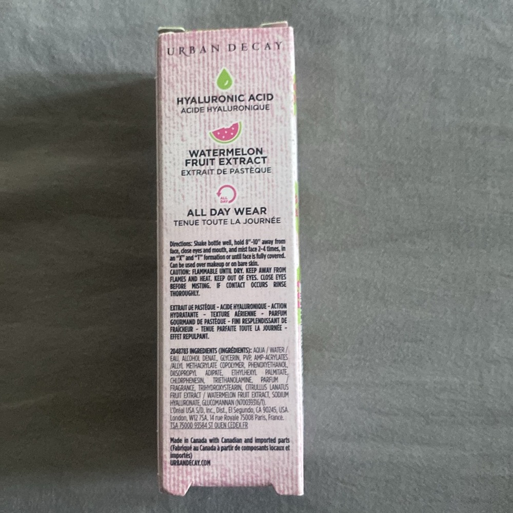 Urban Decay Travel Size All Nighter Hyaluronic Acid
Dewy Setting Spray - Picture 7 of 9